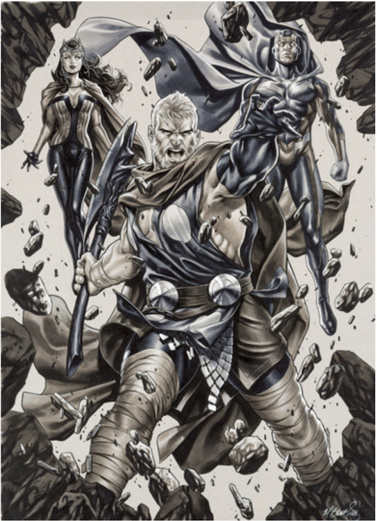 Secret Empire #6 Cover Art by Mark Brooks sold for $4,080. Click here to get your original art appraised.
