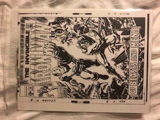 Marvel Comics Production Art