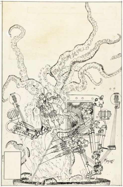 Secrets of Haunted House #14 by Michael Kaluta sold for $10,625. Click here to get your original art appraised.