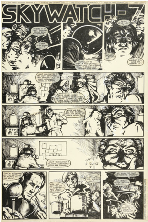 Doctor Who Monthly #58 Page 1 by Mick Austin sold for $225. Click here to get your original art appraised.