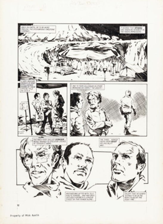 Doctor Who Monthly #75 Page 6 by Mick Austin sold for $140. Click here to get your original art appraised.