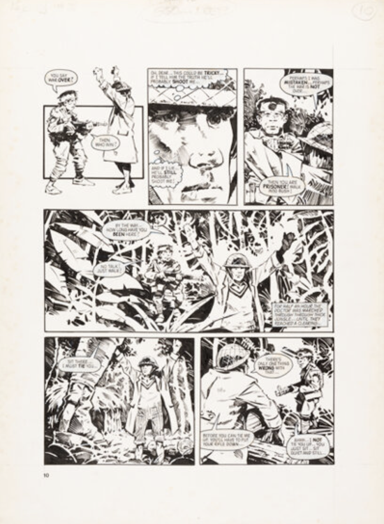 Doctor Who Monthly #76 Page 4 by Mick Austin sold for $660. Click here to get your original art appraised.