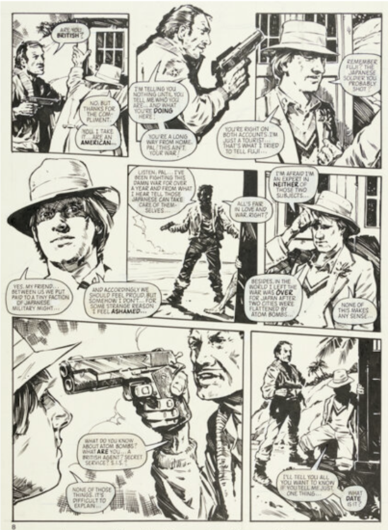 Doctor Who Monthly #78 Page 2 by Mick Austin sold for $275. Click here to get your original art appraised.