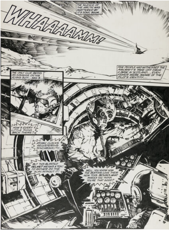 Doctor Who Monthly #80 Page 5 by Mick Austin sold for $475. Click here to get your original art appraised.