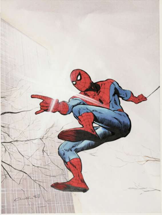 Spider-Man Comic Weekly #588 Cover Art by Mick Austin sold for $2,250. Click here to get your original art appraised.