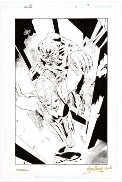 Hawkman #30 Page 22 by Mick Gray sold for $190. Click here to get your original art appraised.