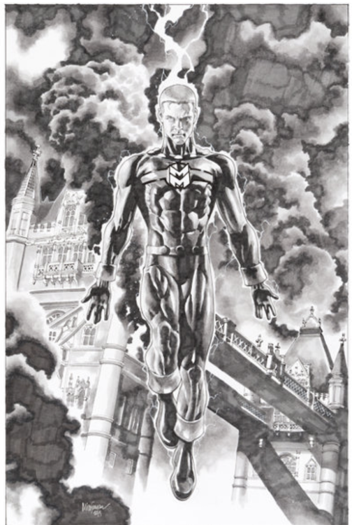 Miracleman #10 Variant Cover Art by Mico Suayan sold for $1,315. Click here to get your original art appraised.