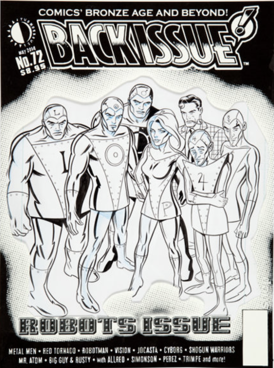 Back Issue #72 Cover Art by Mike Allred sold for $1,670. Click here to get your original art appraised.