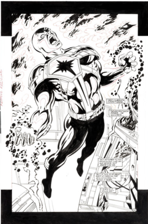 Darkstars #29 Splash Page 22 by Mike Collins sold for $105. Click here to get your original art appraised.