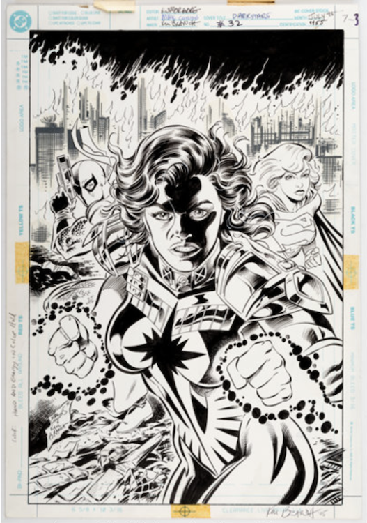 Darkstars #32 Cover Art by Mike Collins sold for $580. Click here to get your original art appraised.