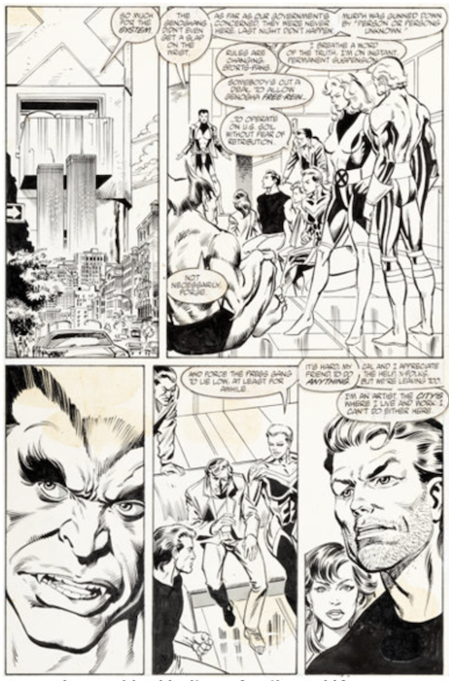 Uncanny X-Men #264 Page 30 by Mike Collins sold for $460. Click here to get your original art appraised.