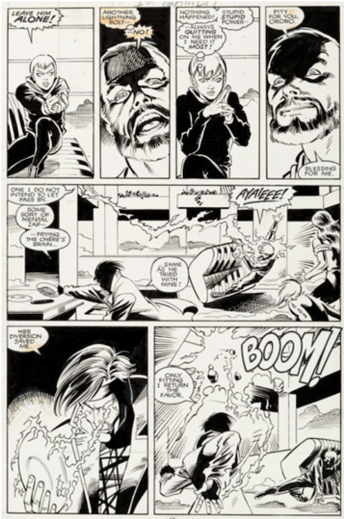Uncanny X-Men #266 Page 19 by Mike Collins sold for $2,870. Click here to get your original art appraised.