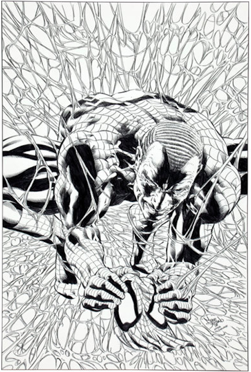 Dark Avengers #11 Cover Art by Mike Deodato sold for $1,550. Click here to get your original art appraised.