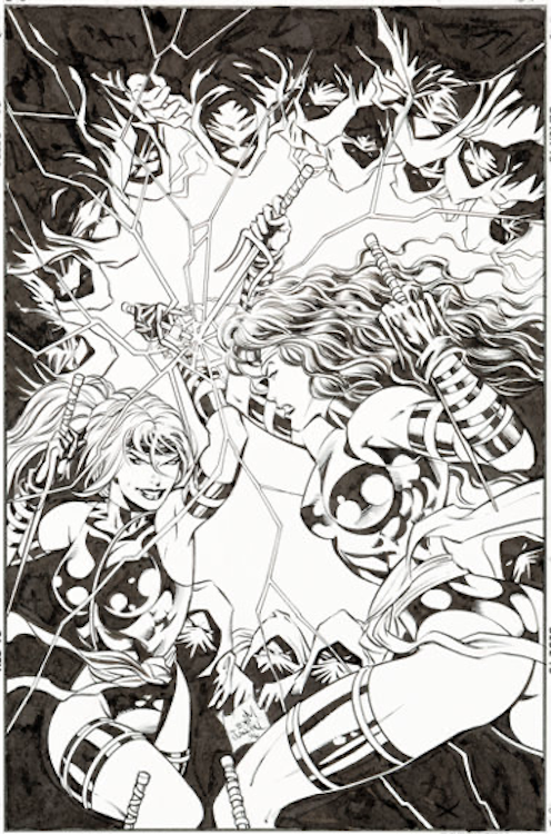 Elektra #17 Cover Art by Mike Deaodato sold for $1,800. Click here to get your original art appraised.