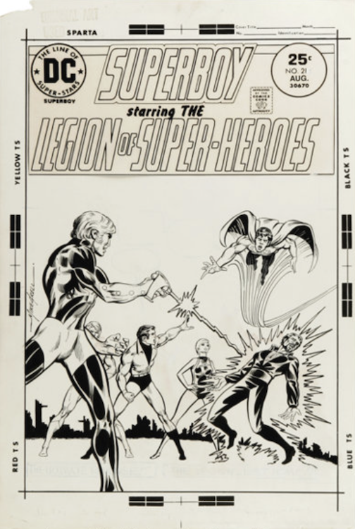 Superboy #211 Cover Art by Mike Grell sold for $5,675. Click here to get your original art appraised.