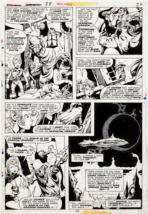 Marvel Premiere #38 Page 13 by Mike Ploog sold for $770. Click here to get your original art appraised.