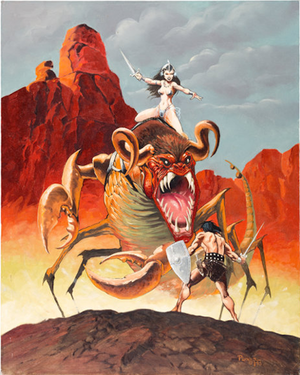 Trading Cards #40 'Scorpion' by Mike Ploog sold for $3,120. Click here to get your original art appraised.