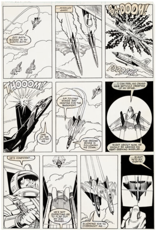 G.I. Joe: A Real American Hero #17 Page 17 by Mike Vosburg sold for $1,560. Click here to get your original art appraised.