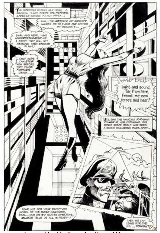 Isis #6 Page 10 by Mike Vosburg sold for $290. Click here to get your original art appraised.