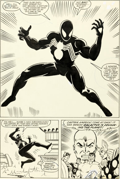 Marvel Super Heroes Secret Wars #8 Page 25 by Mike Zeck sold for $3,360,000. Click here to get your original art appraised.