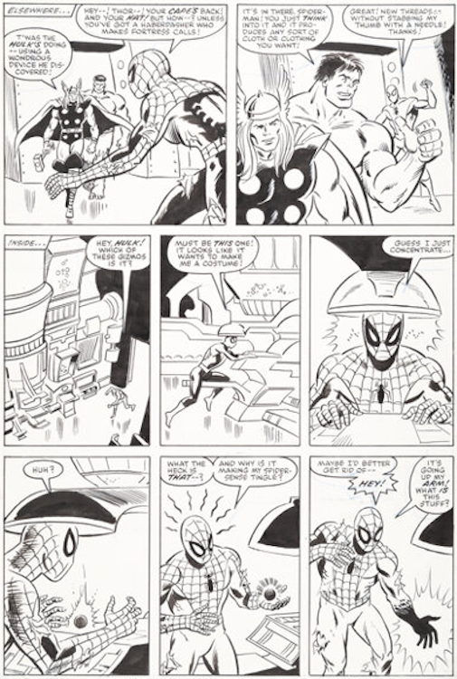 Marvel Super Heroes Secret Wars #8 Page 24 by mIKE Zeck sold for $288,000. Click here to get your original art appraised.