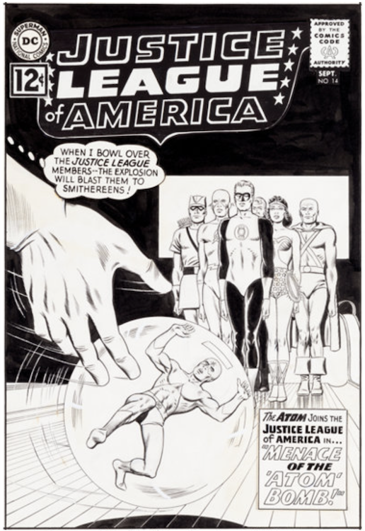 Justice League of America #14 Cover Art by Murphy Anderson sold for $44,810. Click here to get your original art appraised.