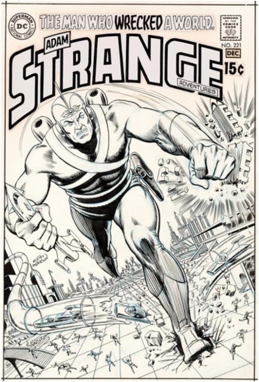 Strange Adventures #221 Cover Art by Murphy Anderson sold for $26,400. Click here to get your original art appraised.