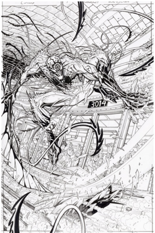 Absolute Carnage #1 Variant Cover Art by Nick Bradshaw sold for $2,640. Click here to get your original art appraised.