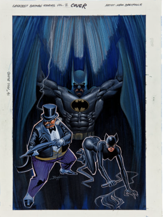 The Greatest Batman Stories Ever Told Volume #2 Cover Art by Norm Breyfogle sold for $1,135. Click here to get your original art appraised.