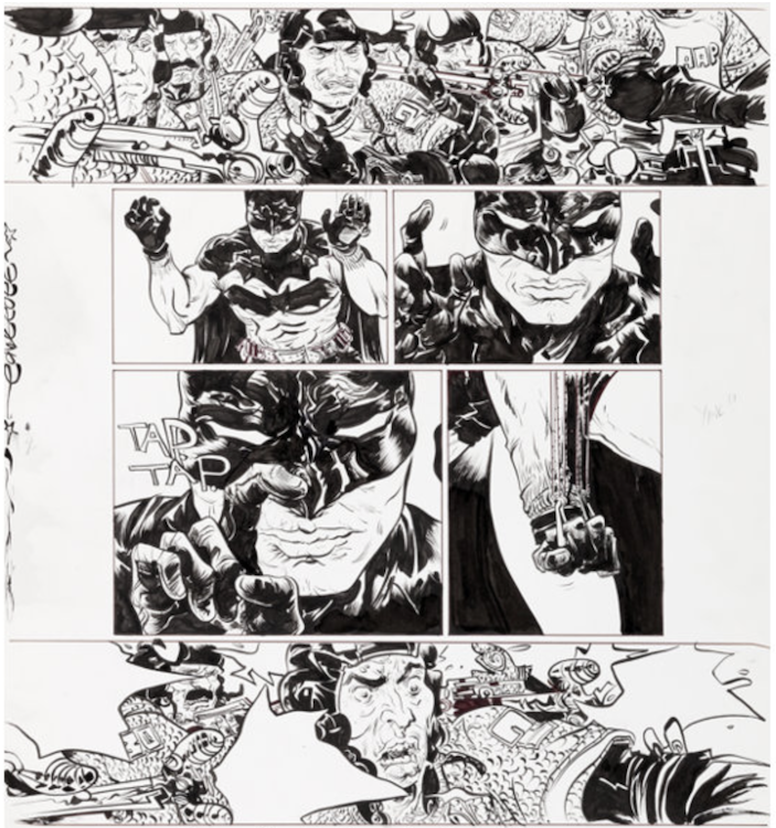 Batman: Year 100 #2 Page 44 by Paul Pope sold for $4,780. Click here to get your original art appraised.