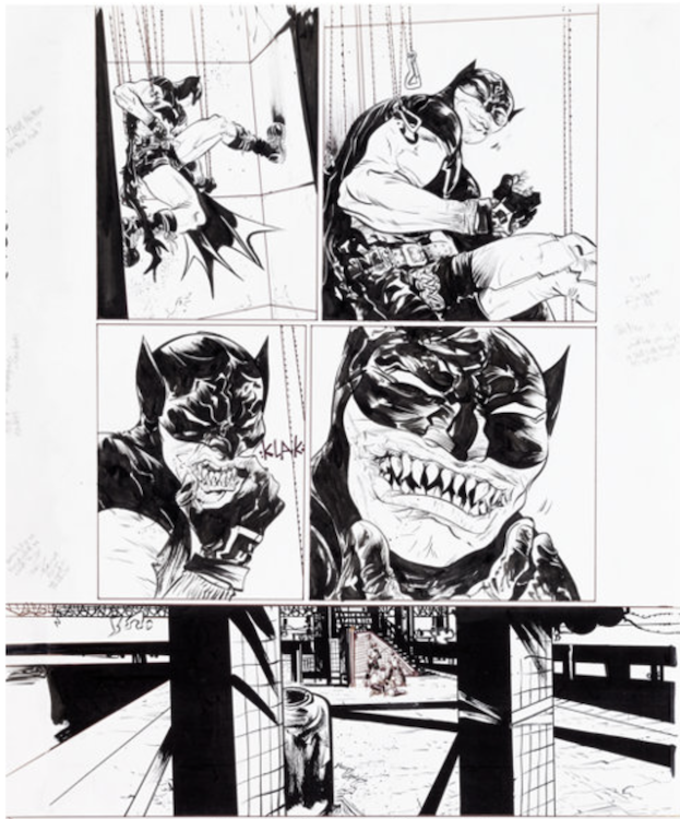 Batman: Year 100 #2 Page 47 by Paul Pope sold for $10,160. Click here to get your original art appraised.