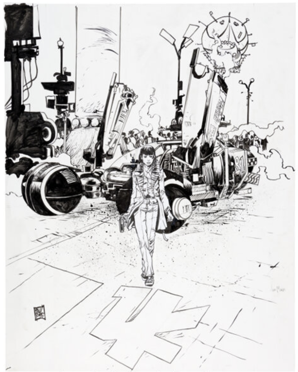 Blade Runner 2019 Cover Art by Paul Pope sold for $3,840. Click here to get your original art appraised.