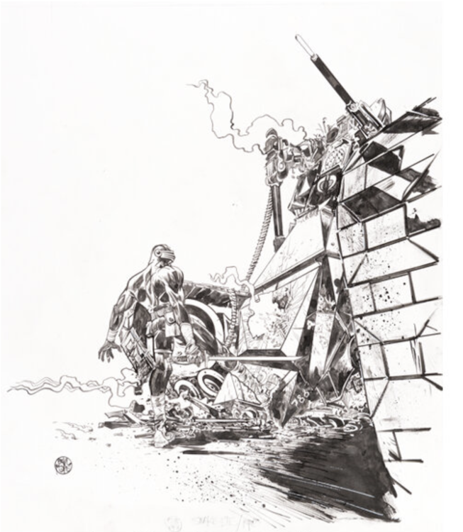G.I. Joe, A Real American Hero: Cobra World Order Prelude Cover Art by Paul Pope sold for $4,320. Click here to get your original art appraised.
