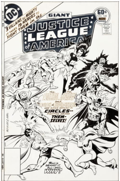 Justice League of America #148 Cover Art by Rich Buckler sold for $35,850. Click here to get your original art appraised.