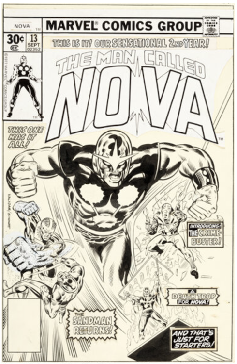 Nova #13 Cover Art by Rich Buckler sold for $38,400. Click here to get. your original art appraised.