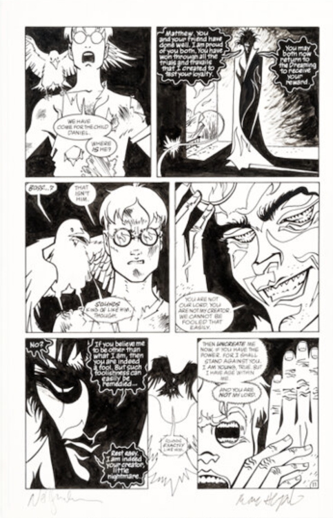 Sandman #65 Page 11 by Richard Case sold for $9,600. Click here to get your original art appraised.