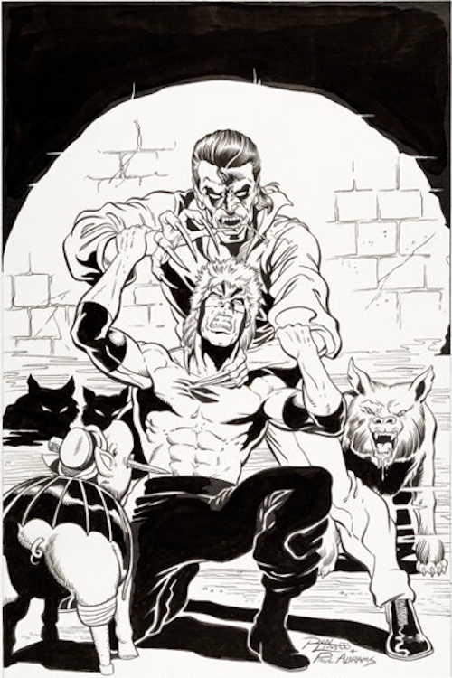 Badger #44 Cover Art by Ron Lim sold for $630. Click here to get your original art appraised.