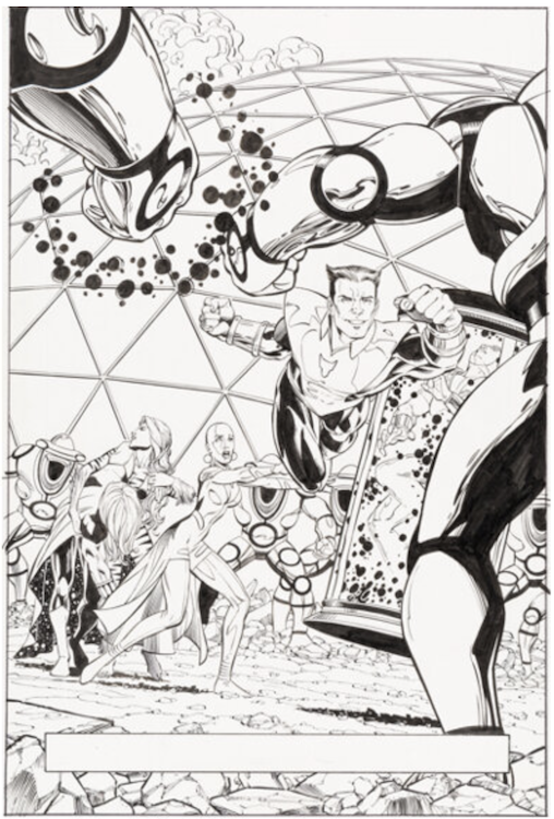 Avengers Infinity #2 Splash Page 1 by Sean Chen sold for $385. Click here to get your original art appraised.