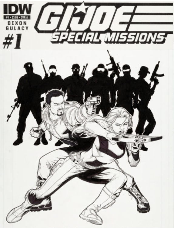 G.I. Joe: Special Missions #1 Cover Art by Sean Chen sold for $840. Click here to get your original art appraised.