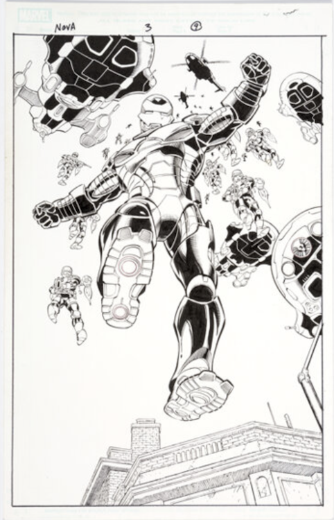 Love #3 Splash Page 9 by Sean Chen sold for $385. Click here to get your original art appraised.