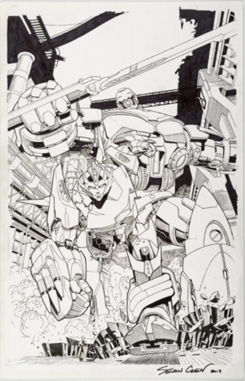 Transformers: More Than Meets the Eye #17 Variant Cover Art by Sean Chen sold for $1,680. Click here to get your original art appraised.