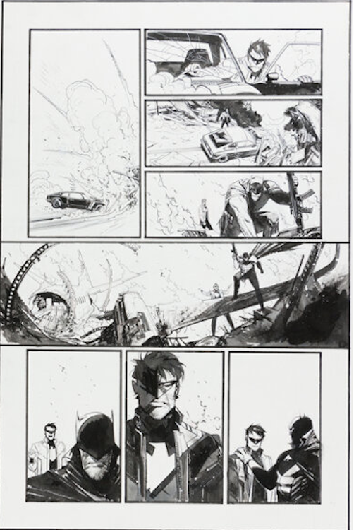 Batman: Curse of the White Knight #8 Page 8 by Sean Murphy sold for $2,375. Click here to get your original art appraised.