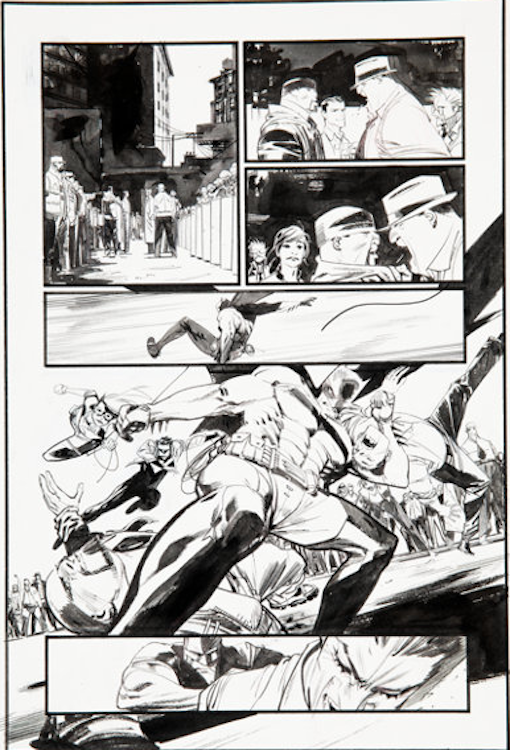 Batman: White Knight #4 Page 5 by Sean Murphy sold for $2,640. Click here to get your original art appraised.