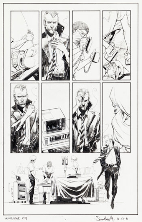 Hellblazer: City of Demons #1 Page 9 by Sean Murphy sold for $810. Click here to get your original art appraised.