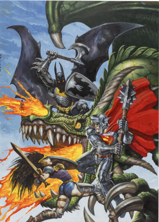 Dark Knights: Metal #1 Variant Cover Art by Simon Bisley sold for $5,520. Click here to get your original art appraised.