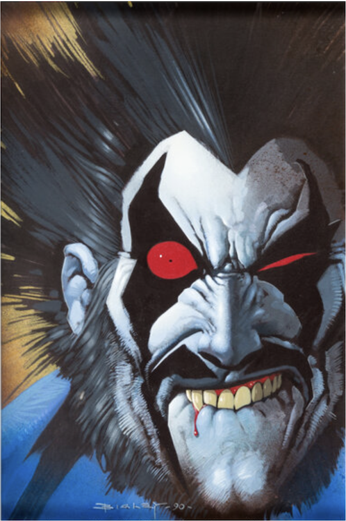 Lobo #1 Cover Art by Simon Bisley sold for $192,000. Click here to get your original art appraised.