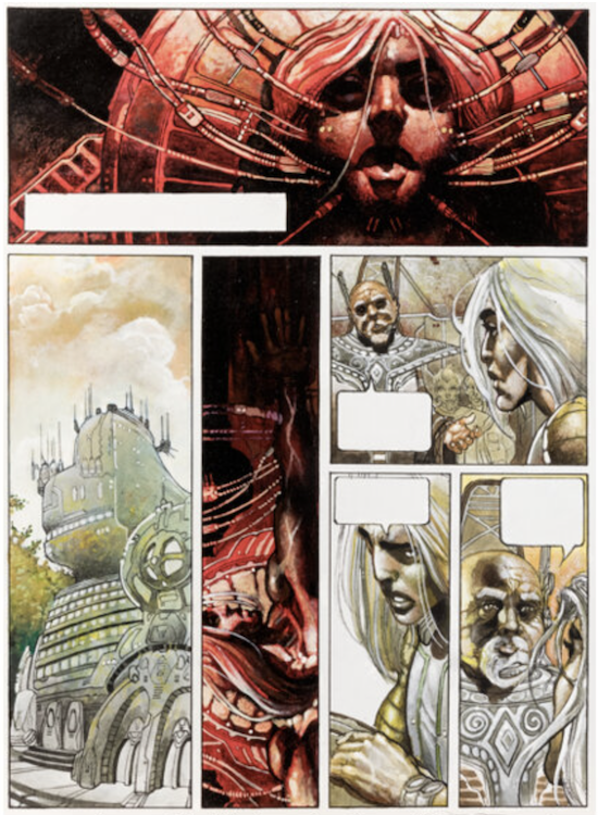 Ego Sum #1 Page 14 by Simon Bianchi sold for $390. Click here to get your original art appraised.