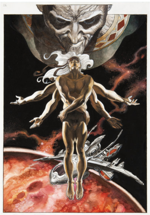 Ego Sum #2 Page 26 by Simon Bianchi sold for $1,020. Click here to get your original art appraised.