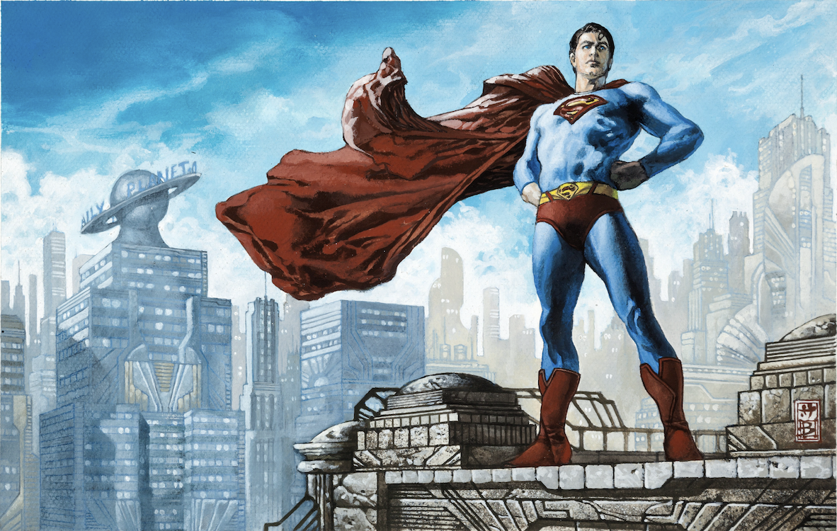 Superman Returns Advertising Illustration by Simon Bianchi sold for $1,020. Click here to get your original art appraised.