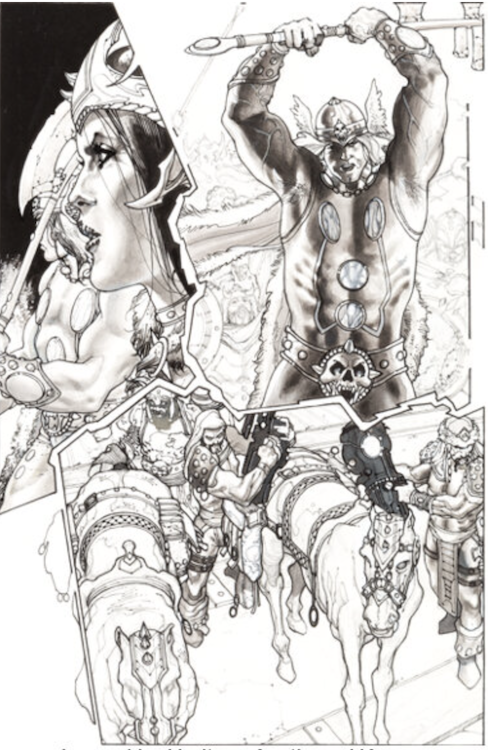 Thor for Asgard #2 Page 13 by Simon Bianchi sold for $900. Click here to get your original art appraised.